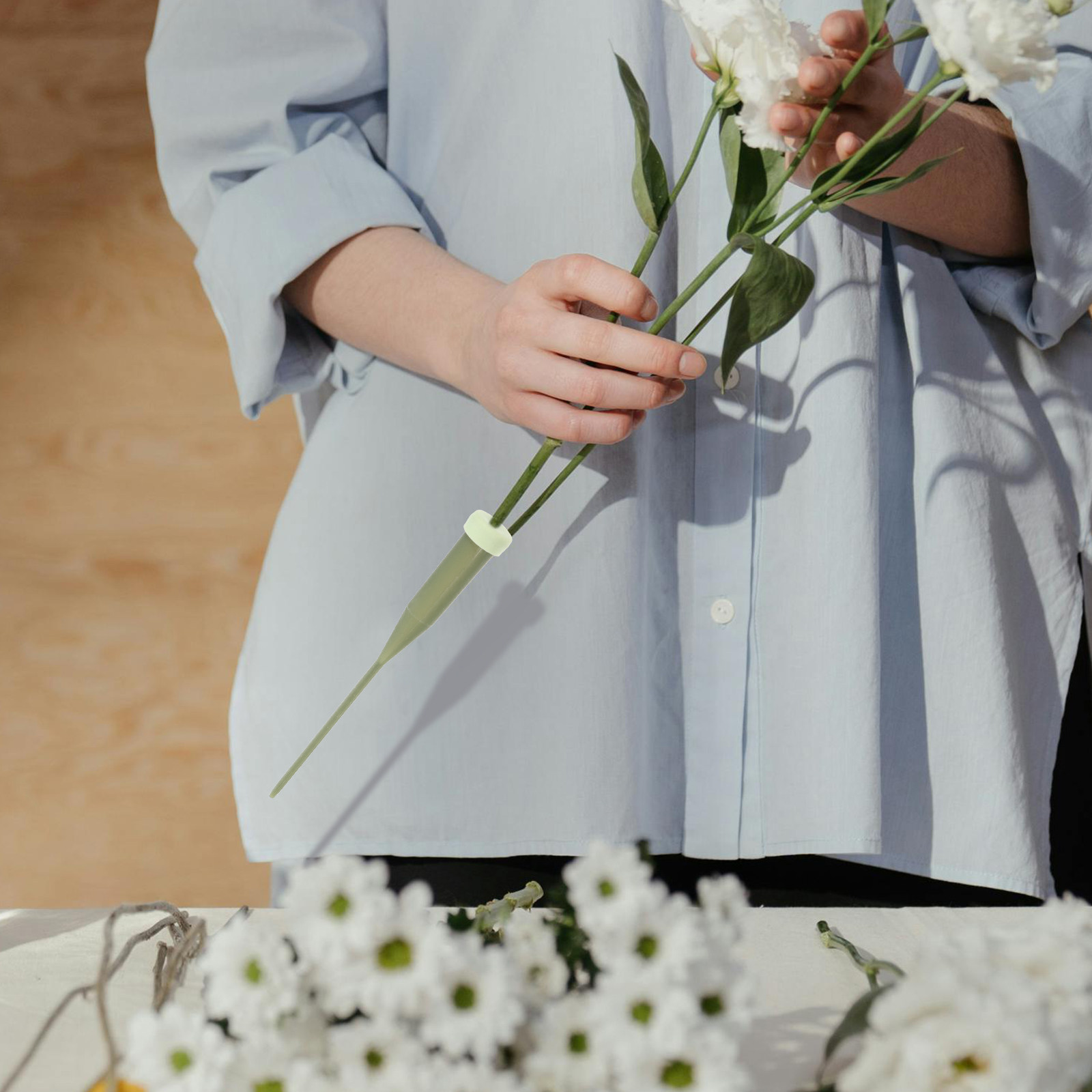 Easy Florist Supply - 50 шт. зеленых флористических трубочек длиной