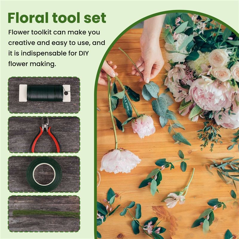 Набор инструментов для флорист – обзор и цена Wire Stem Florist