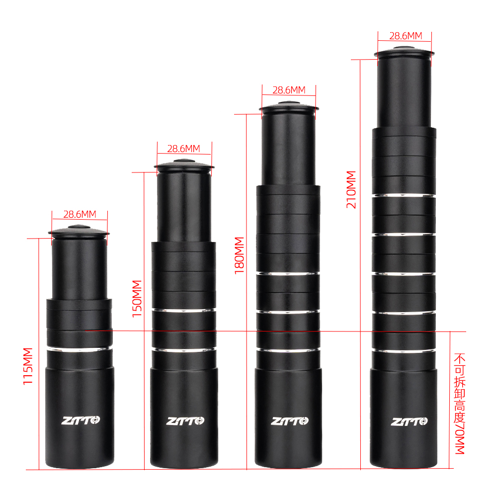 Стойка руля вилки велосипеда Z – обзор и цена Stem Extender Tube